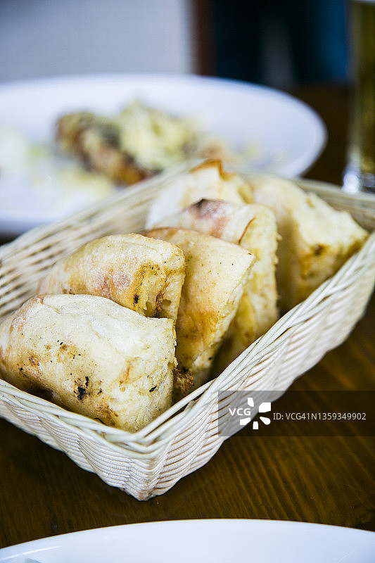 Lepinja（克罗地亚薄面包）图片素材