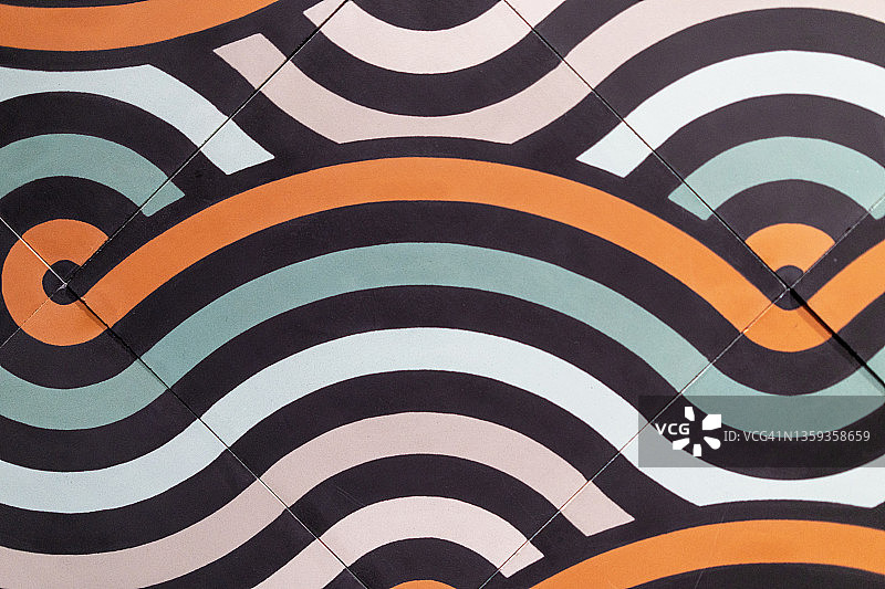 手工陶瓷砖图案分色模具图片素材