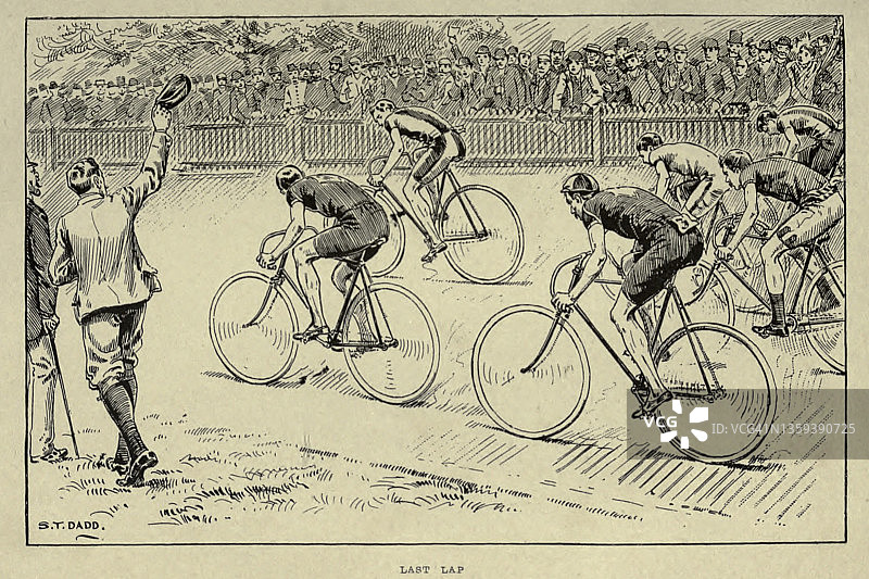 19世纪的最后一圈图片素材