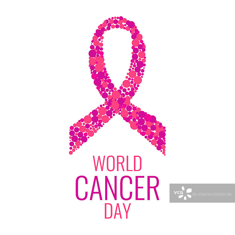 癌症意识概念插画图片素材