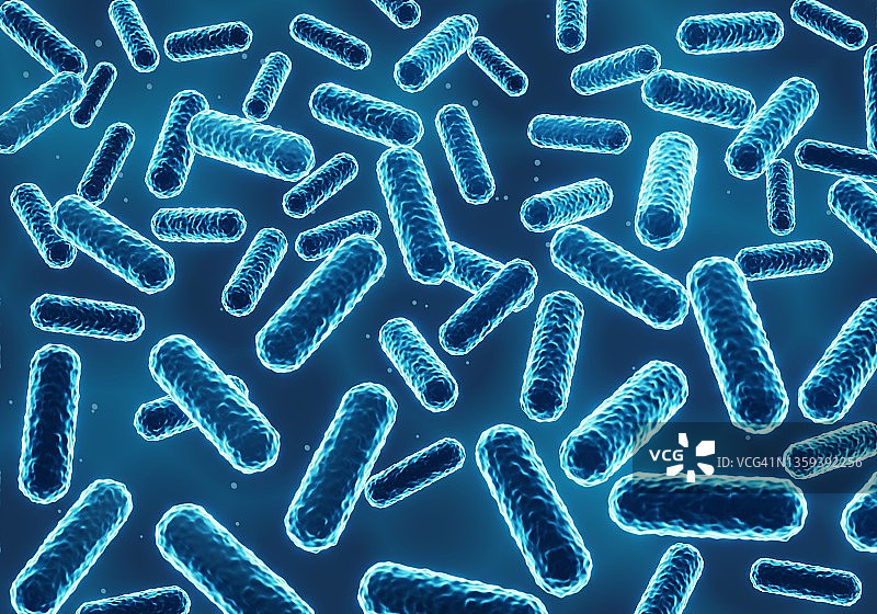 芽孢杆菌细菌插画图片素材