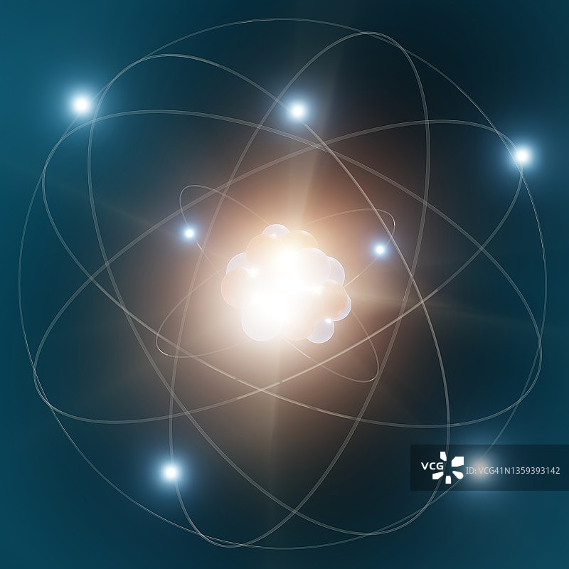放射性衰变，图示图片素材