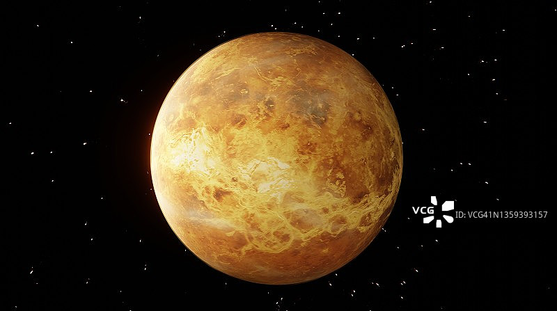 金星插画图片素材