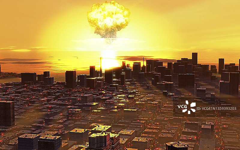 核打击艺术作品图片素材