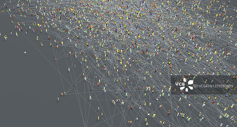 社交连接插图图片素材