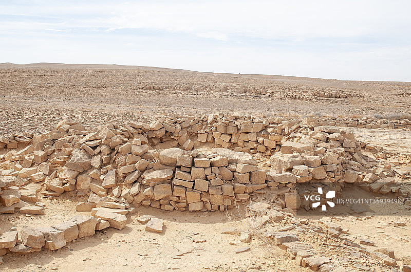 以色列史前粮仓和脱粒场图片素材