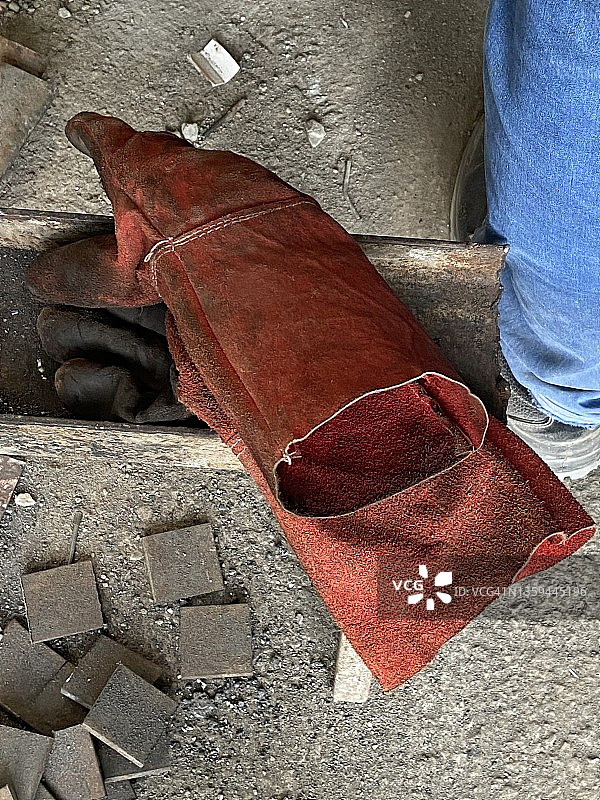 焊工手套图片素材