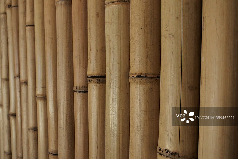 竹墙背景特写图片素材