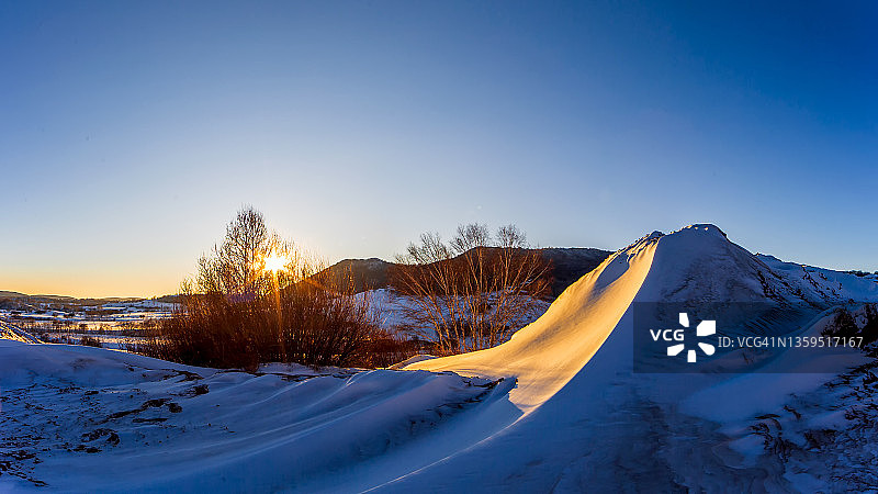 四川甘孜自然风光图片素材