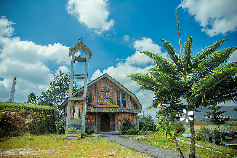塔纳卡罗的天主教教堂图片素材