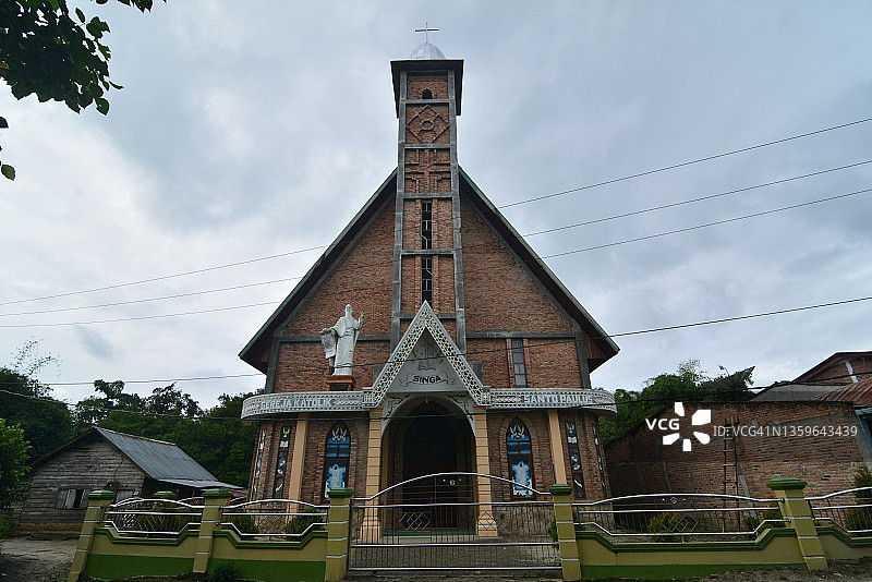 塔纳卡罗的天主教教堂图片素材