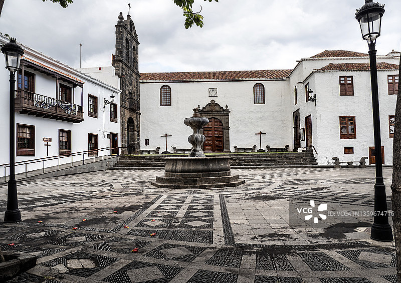 圣克鲁斯德拉帕尔马市的街道，旧金山广场图片素材