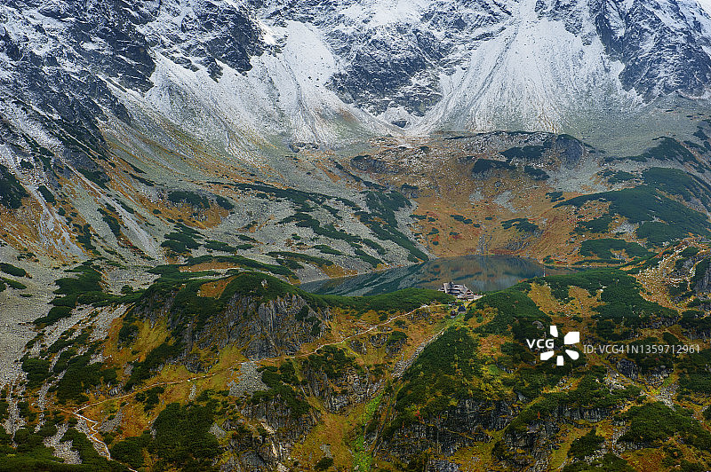 波兰的 High Tatra 山脉图片素材