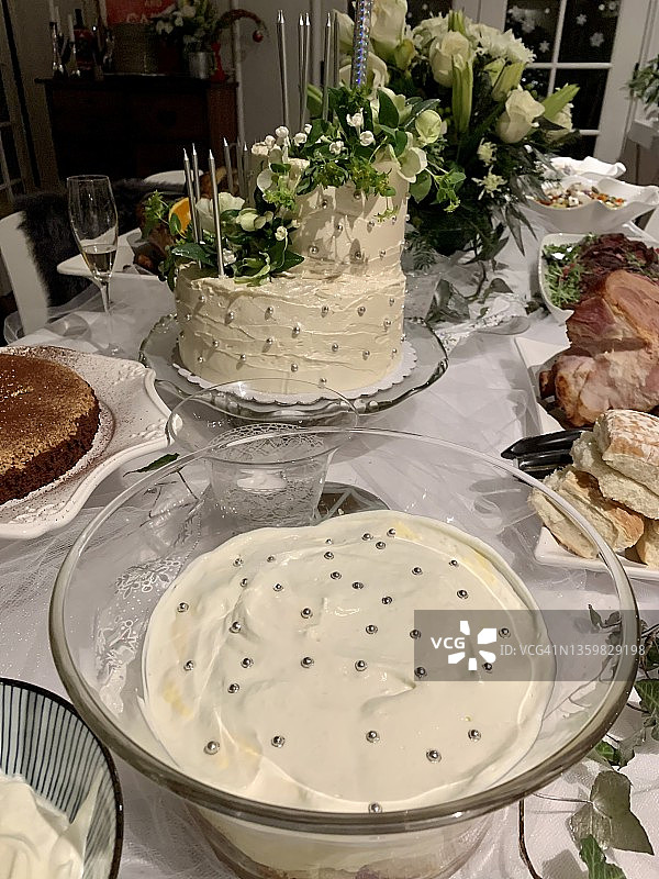 假日派对美食图片素材