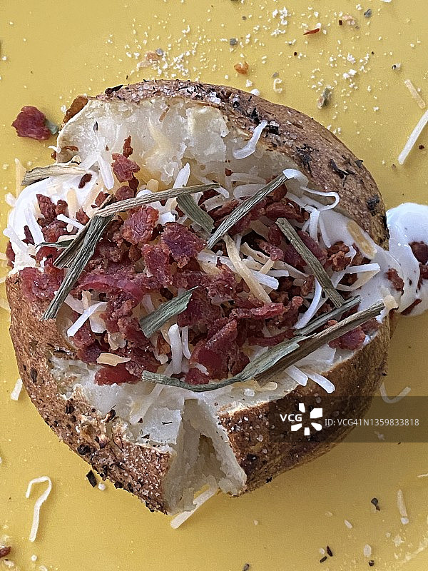 烤酿土豆图片素材