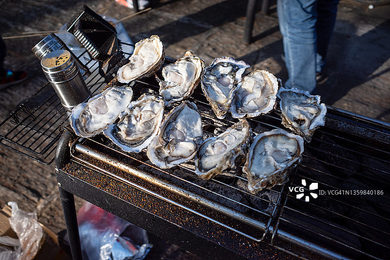 蒜香烤猪肉图片素材