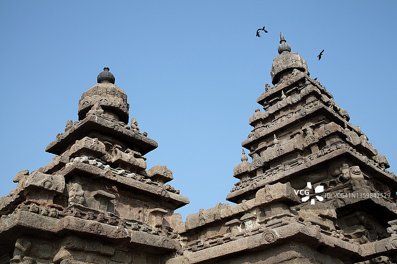 泰米尔纳德邦马马拉普拉姆海岸寺庙图片素材