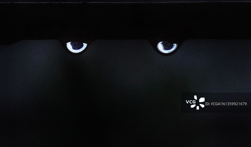 小心！注意！老大哥在看着你！乔治·奥威尔-1984图片素材