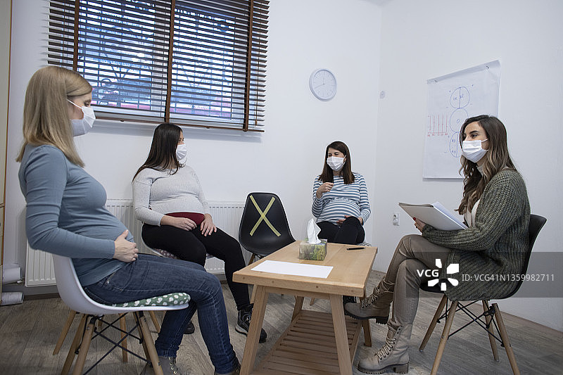 孕期咨询图片素材