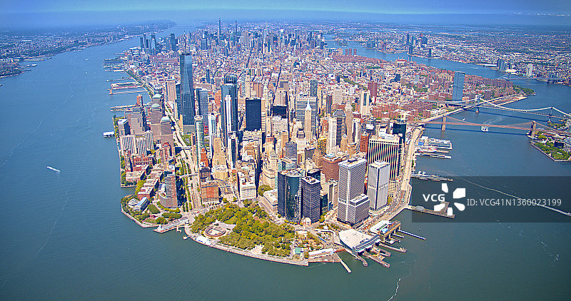 曼哈顿纽约图片素材