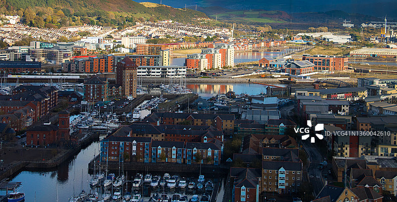 斯旺西港图片素材