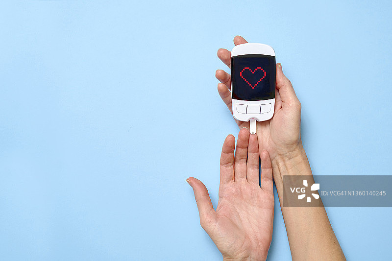 血糖测试图片素材