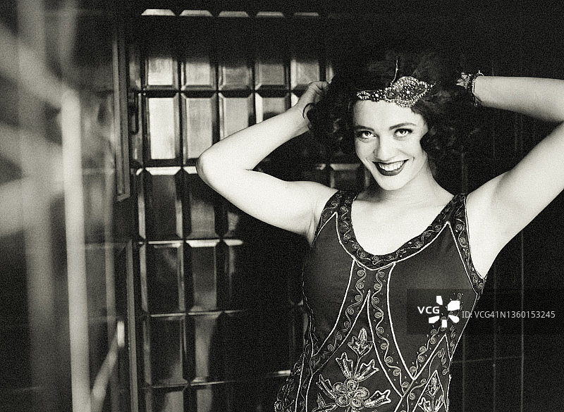 舞者为演出做准备图片素材