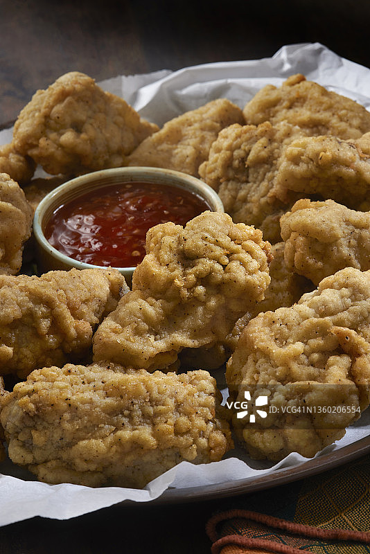 香脆炸鸡翅图片素材
