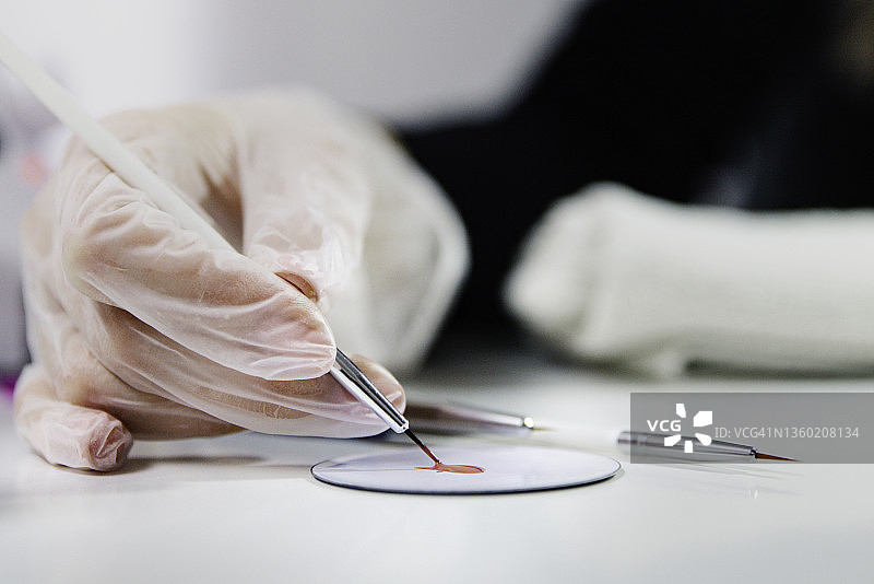 美甲艺术图片素材