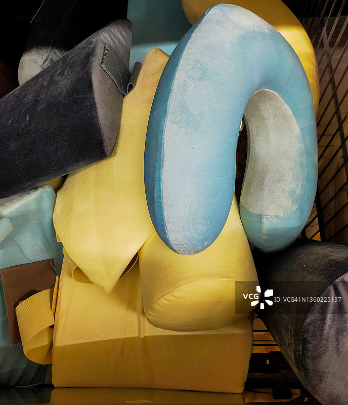 靠垫和枕头图片素材