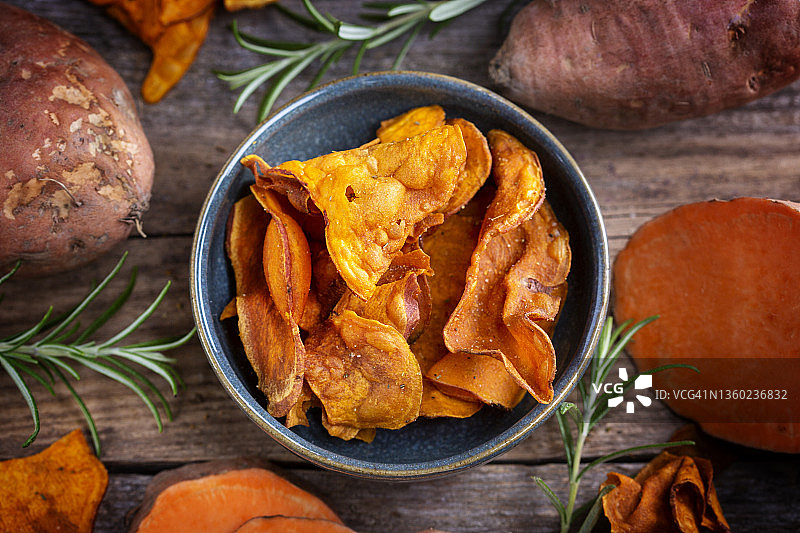 红薯片图片素材