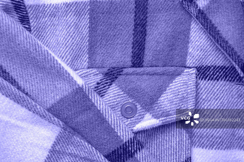 棉质纺织品背景：格子衬衫图片素材