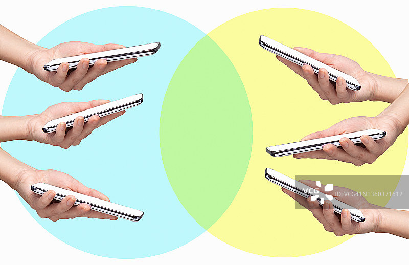 智能手机网络通信图片素材