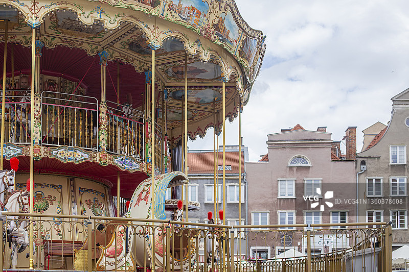 波兰格但斯克的建筑图片素材