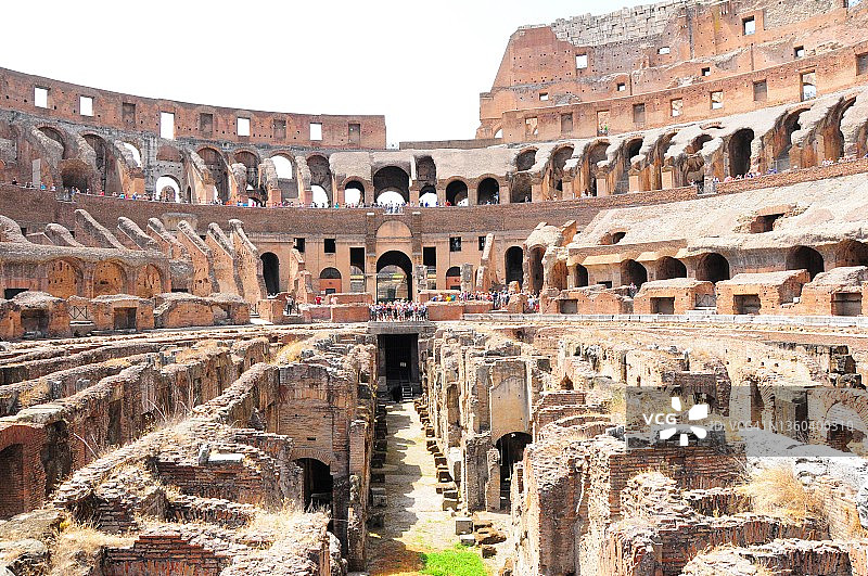 罗马斗兽场内景图片素材