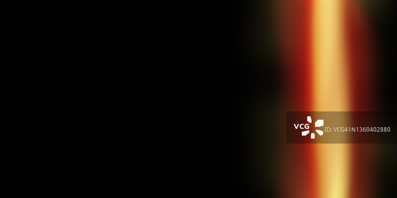 黑色背景上的电影眩光图片素材