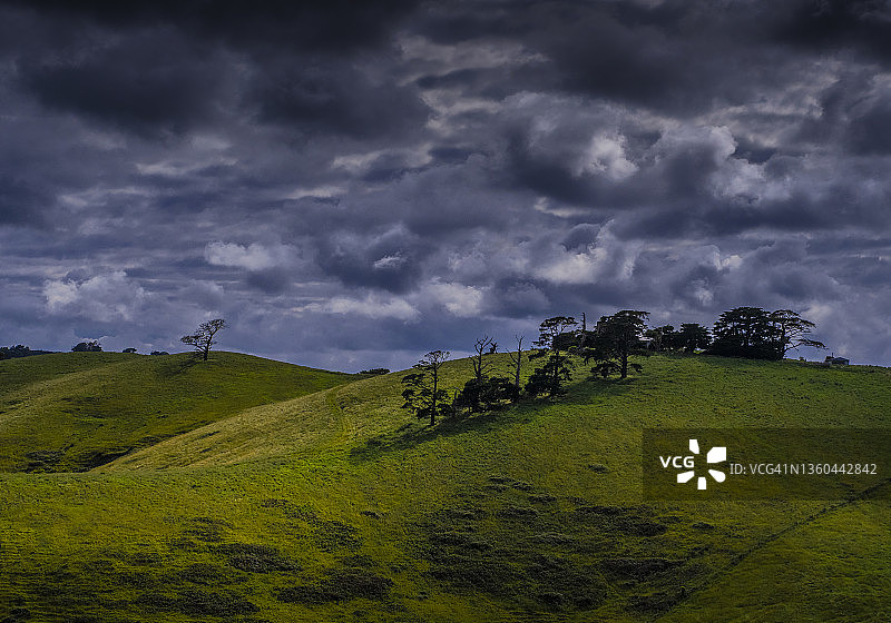 澳大利亚维多利亚州南吉普斯兰区图拉镇附近的富兰克林河图片素材