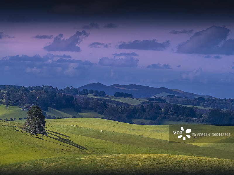 澳大利亚维多利亚州南吉普斯兰区图拉镇附近的富兰克林河图片素材