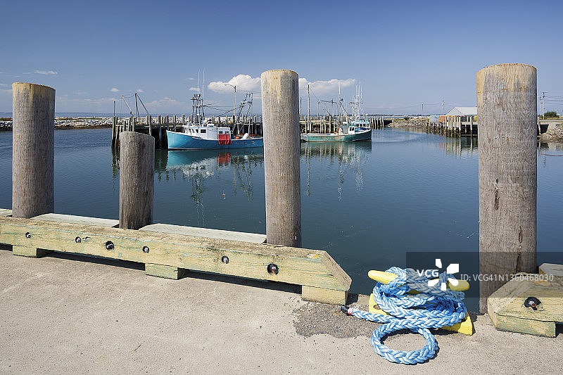 怀特岛码头图片素材