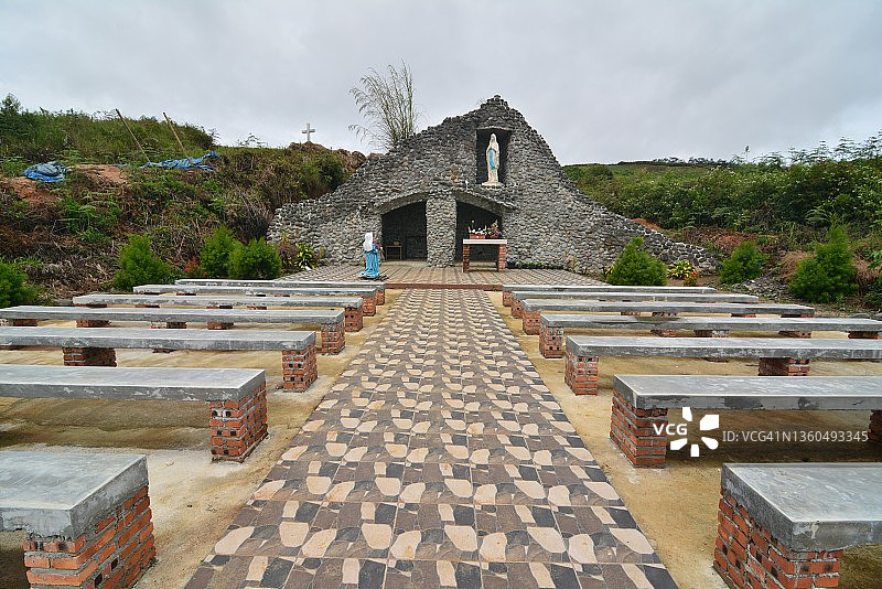 圣福斯蒂娜小教堂图片素材