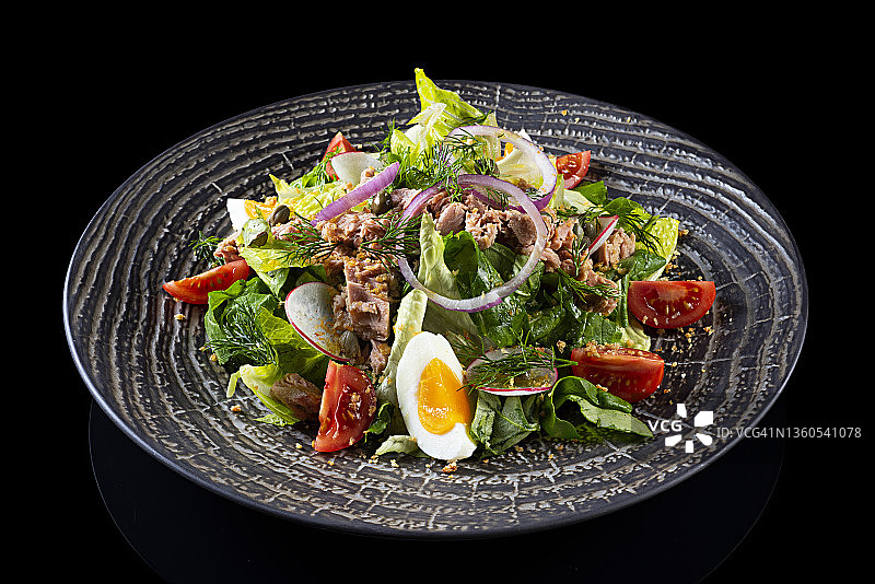 尼斯沙拉图片素材