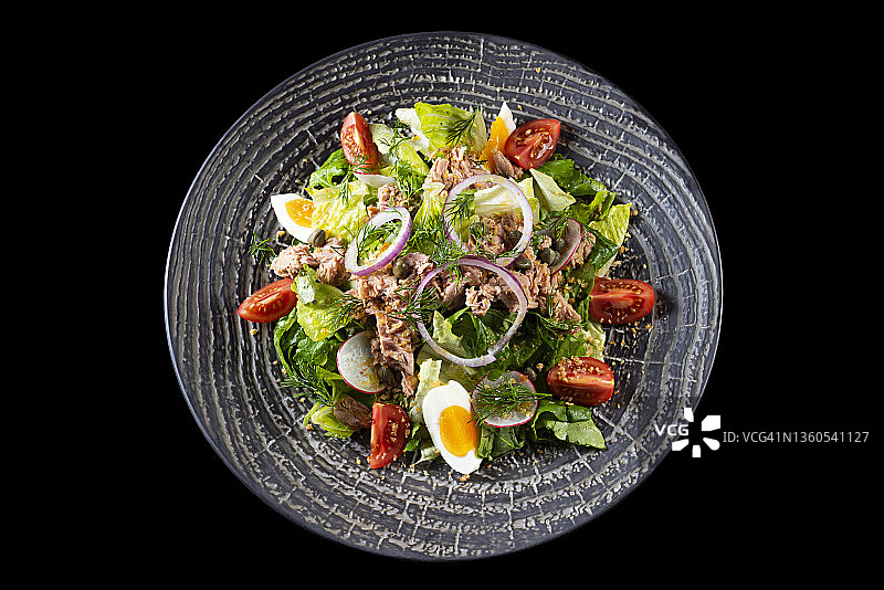 尼斯沙拉图片素材