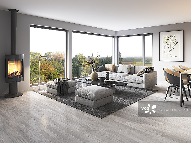 现代客厅图片素材