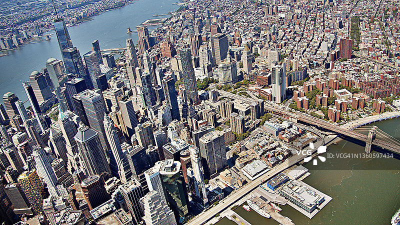 曼哈顿创意景观图片素材