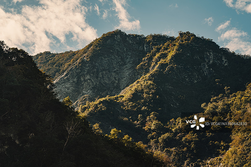 太鲁阁峡谷公园拉藤， 台湾图片素材