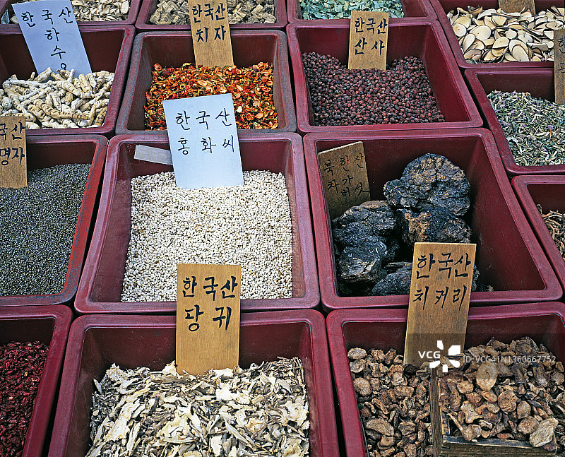 京东方市场的美食摊位图片素材