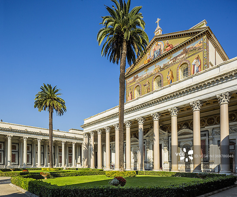 圣保罗大教堂外墙图片素材