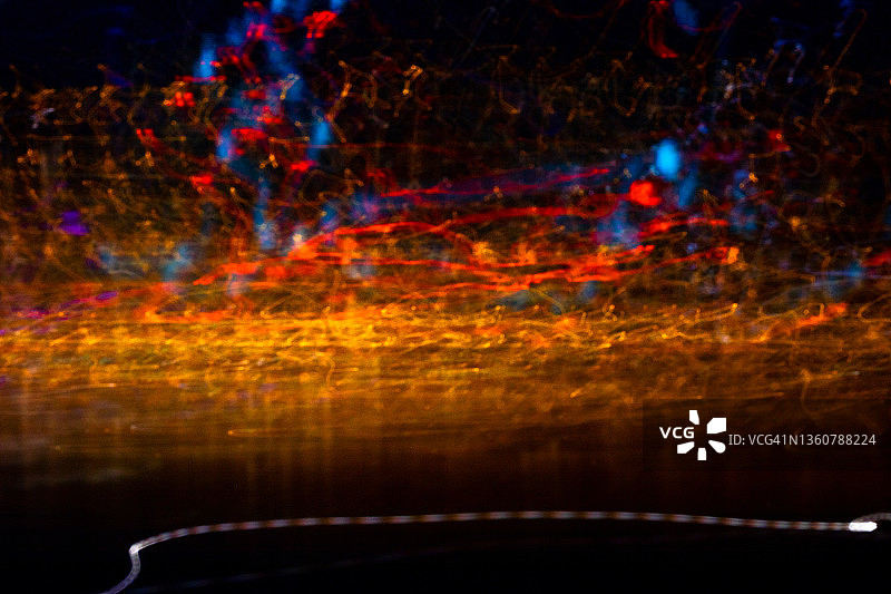 城市夜景灯光图片素材