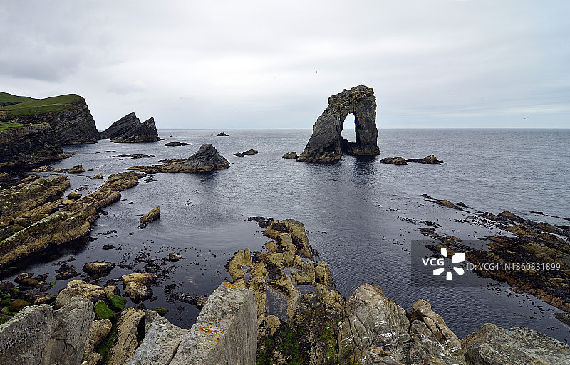 达加达堆栈天然拱门图片素材