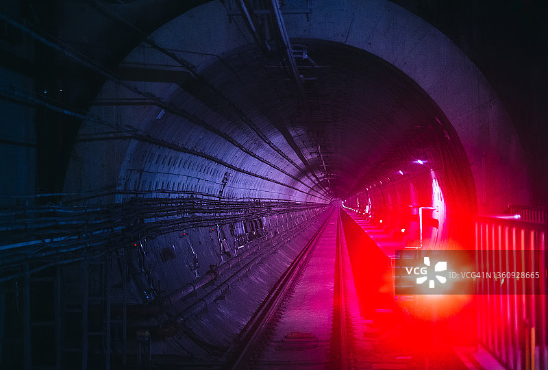 地铁隧道图片素材